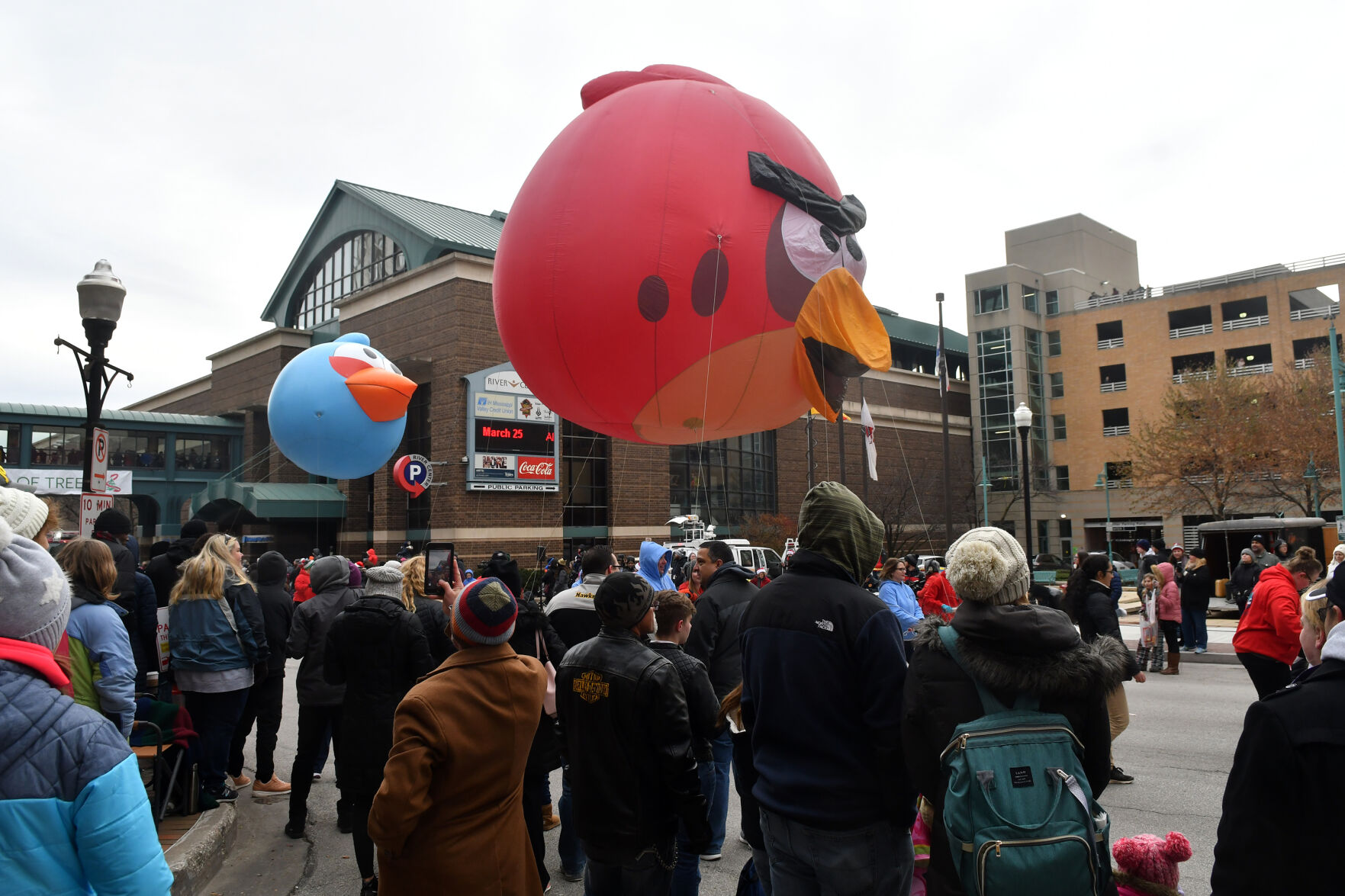 The 27th annual Holiday Parade in downtown Davenport.